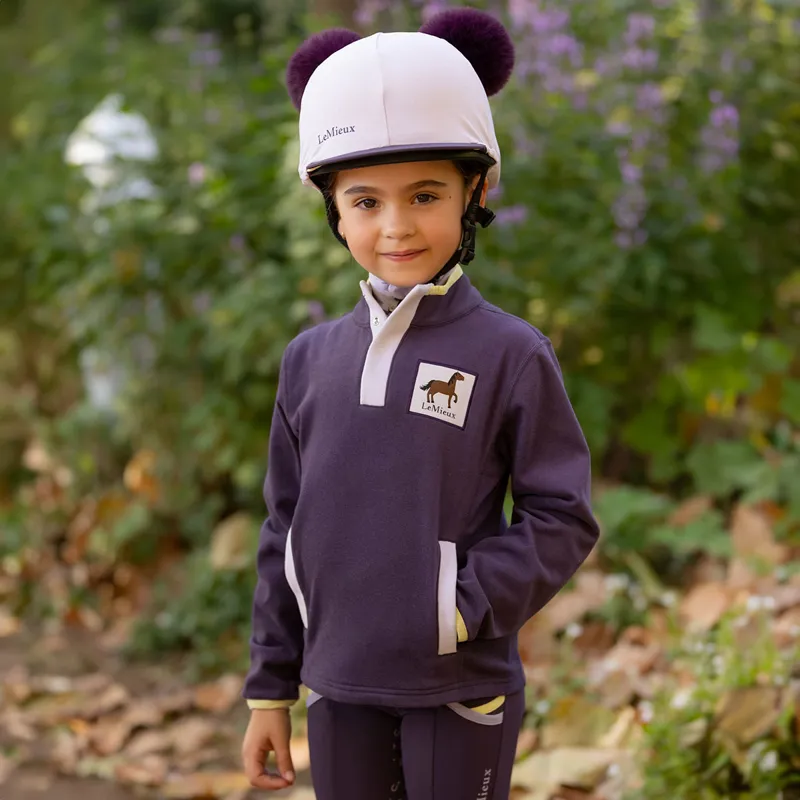 LeMieux Mini Mae Popper Fleece - Juniper-1