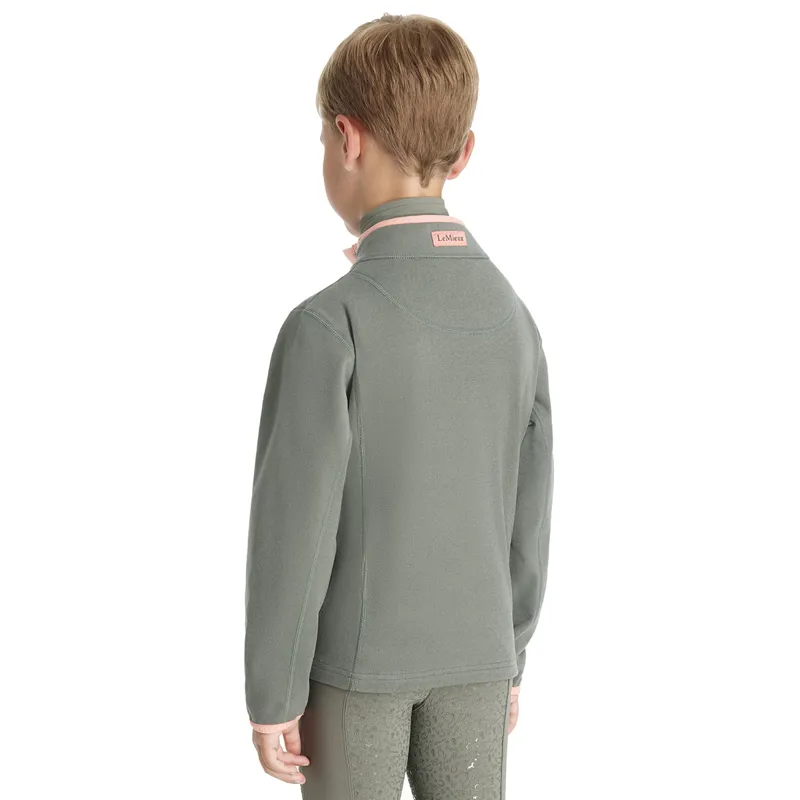 LeMieux Mini Mae Popper Fleece - Rosemary-2