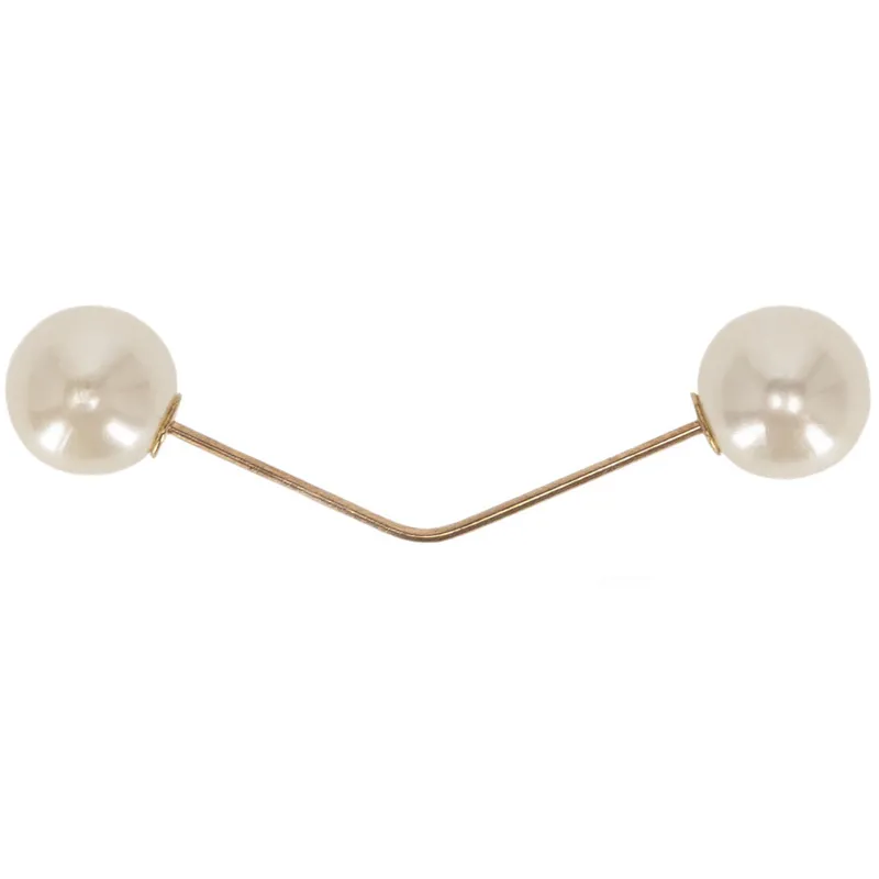 QHP Pearl Mane Jewels 10 Pack - White/Gold