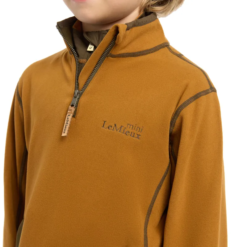 LeMieux Mini Mari Micro Fleece Jumper - Ginger-7