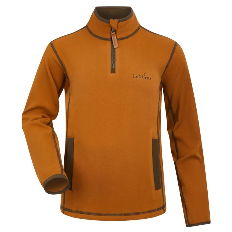 LeMieux Mini Mari Micro Fleece Jumper - Ginger-5