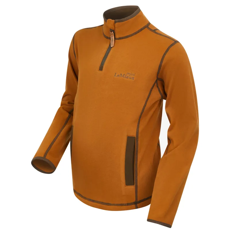 LeMieux Mini Mari Micro Fleece Jumper - Ginger-4