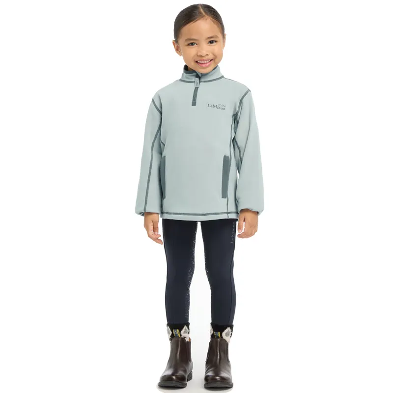 LeMieux Mini Mari Micro Fleece Jumper - Glacier-5