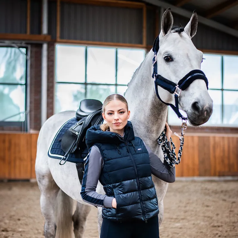 Schockemohle Mariella Ladies Hybrid Gilet - Deep Night-9