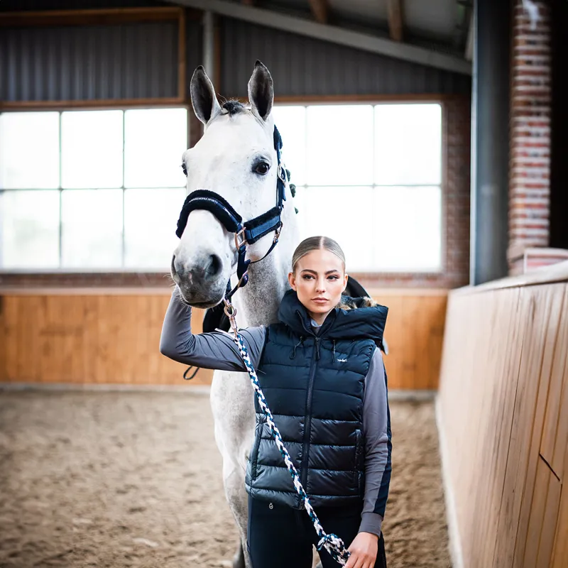 Schockemohle Mariella Ladies Hybrid Gilet - Deep Night-7