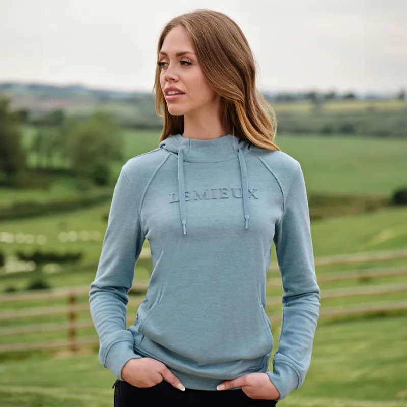 LeMieux Martha Ladies Hoodie - Lagoon-1