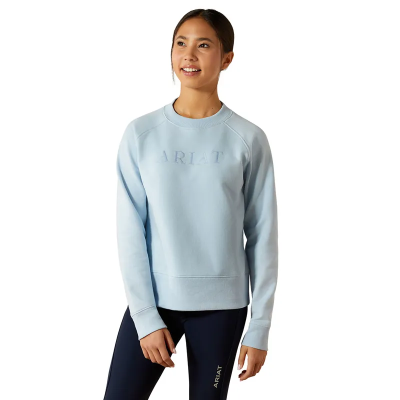 Ariat Martine Junior Girls Sweatshirt - Skywalk