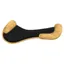 Mattes Correction Show Jumping Front and Rear Trim Half Pad - Black/Natural