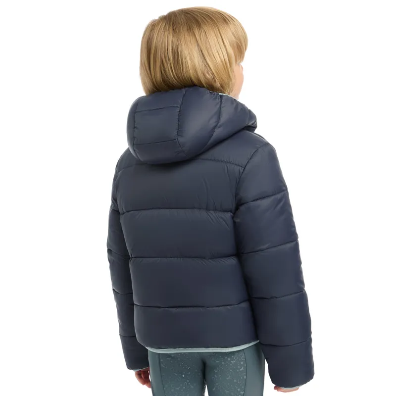 LeMieux Mini Megan Reversible Puffer Jacket - Navy-9
