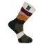 Ridgeline Unisex Merino Wool Full Length Socks - Berry Stripe