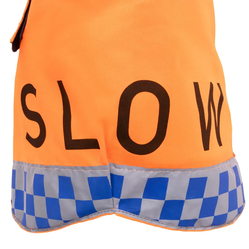 EQUI-FLECTOR Mesh Reflective Dog Coat - Orange-5