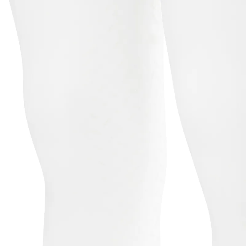 Kentucky Mexico Knee Grip Junior Boys Riding Tights - White-2