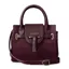 Fairfax and Favor Mini Windsor Handbag - Plum Suede