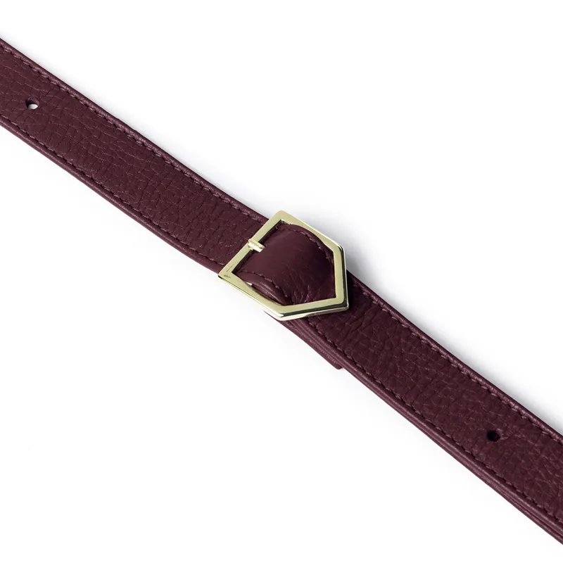 Fairfax and Favor Mini Windsor Handbag - Plum Suede-3