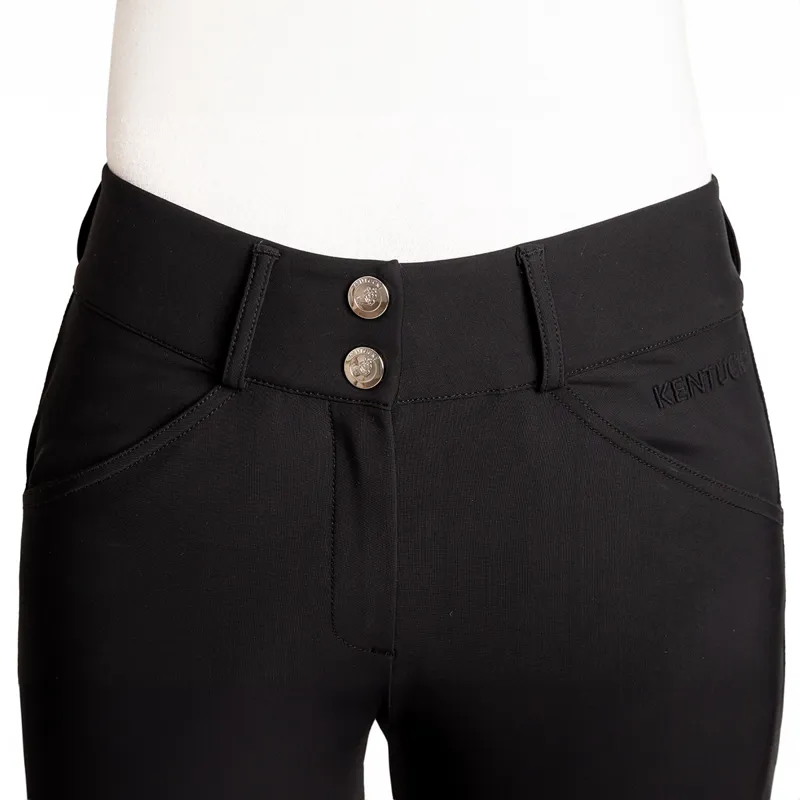Kentucky Miami Full Grip Ladies Breeches - Black-8