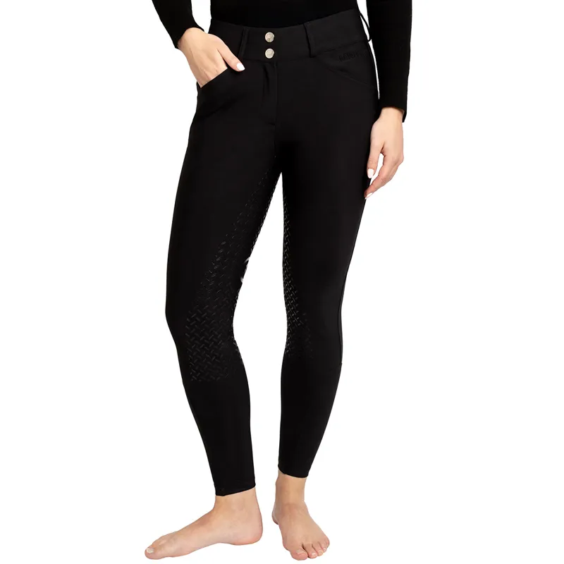 Kentucky Miami Full Grip Ladies Breeches - Black-1
