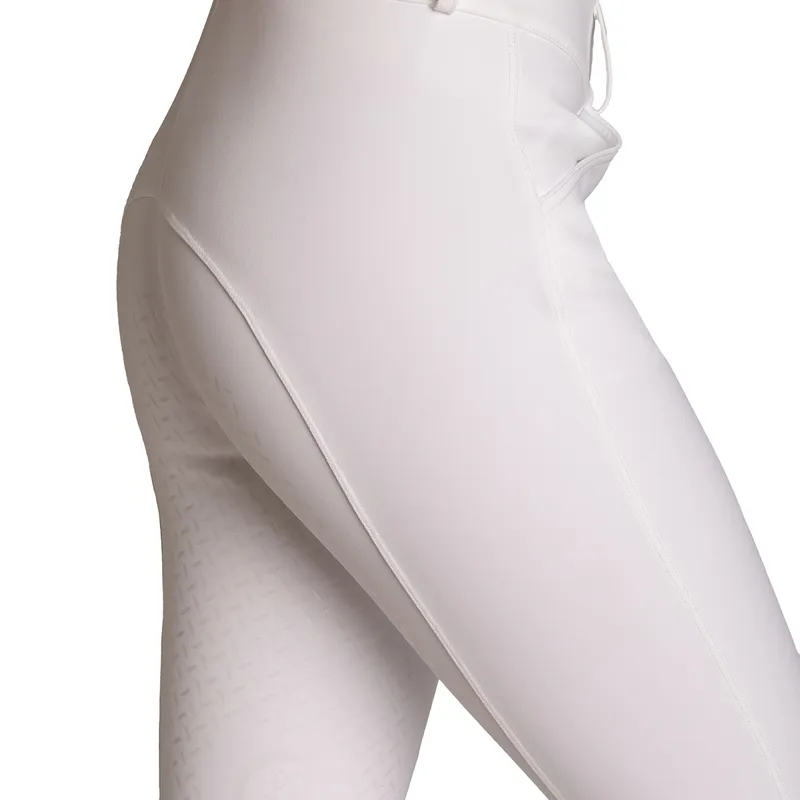 Kentucky Miami Full Grip Ladies Competition Breeches - White-8