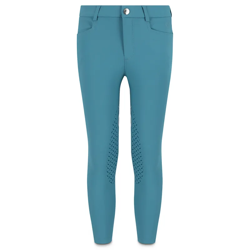 Kentucky Miami Junior Girls Knee Grip Breeches - Emerald-1