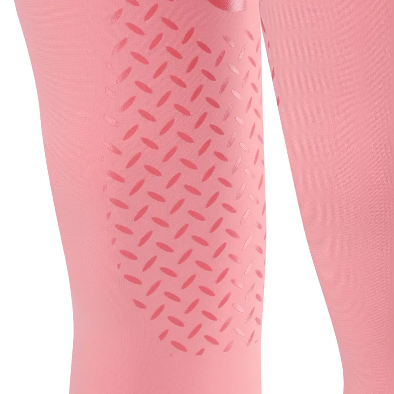 Kentucky Miami Junior Girls Knee Grip Breeches - Old Rose-3