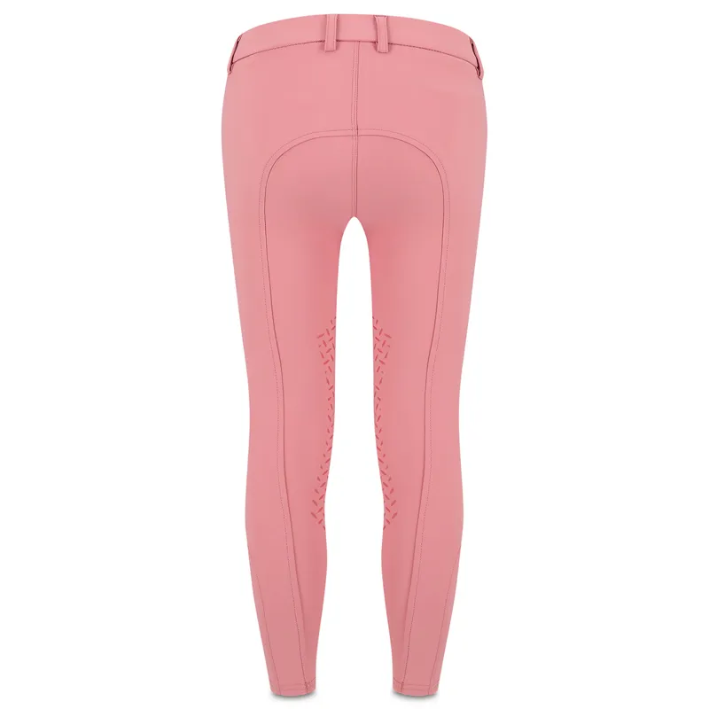 Kentucky Miami Junior Girls Knee Grip Breeches - Old Rose-2