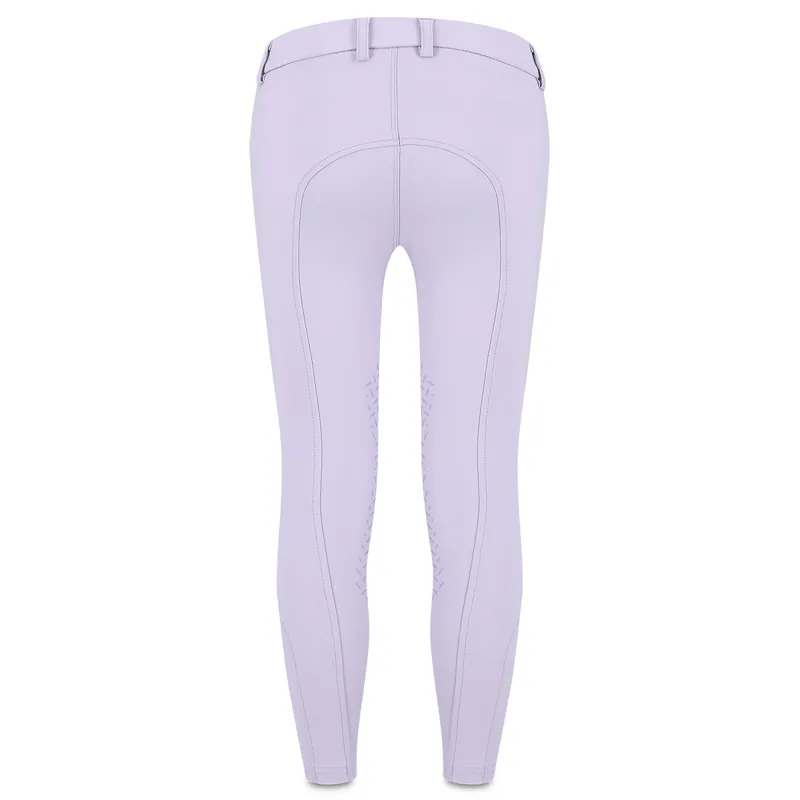 Kentucky Miami Junior Girls Knee Grip Breeches - Light Purple-3