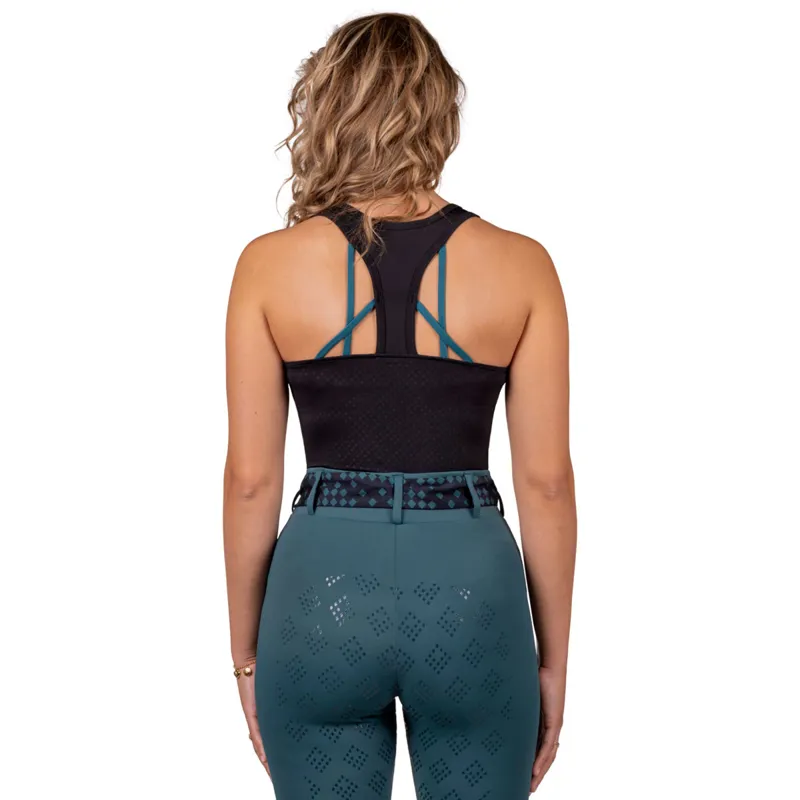 QHP Micah Ladies Tank Top - Black-1