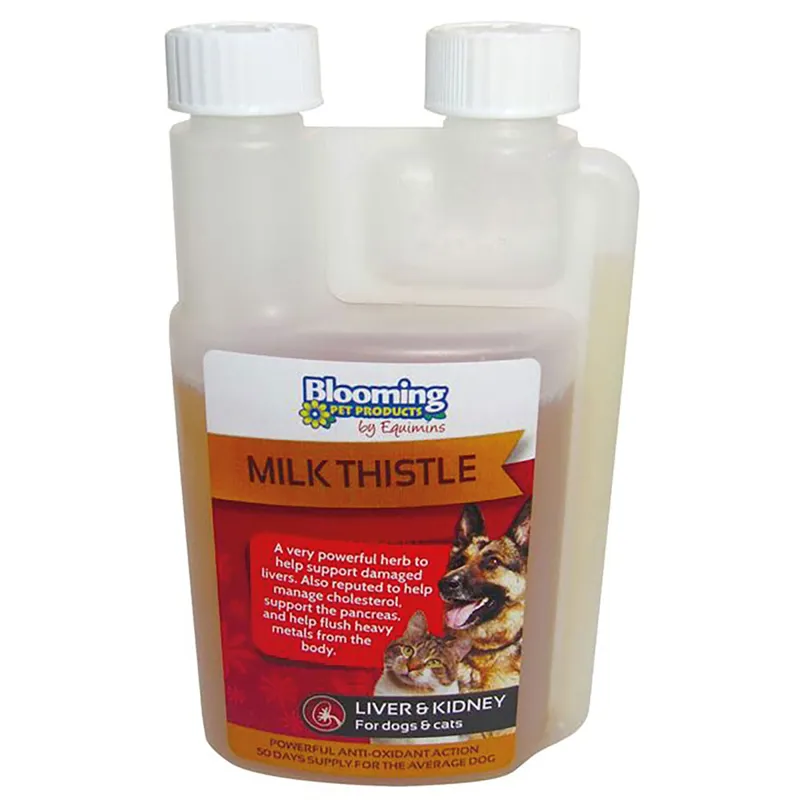 Equimins Blooming Pets Milk Thistle Liquid Supplement