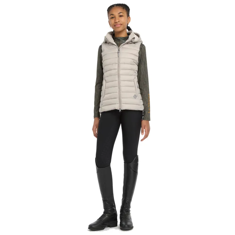 LeMieux Young Rider Milly Junior Puffer Gilet - Ash-4