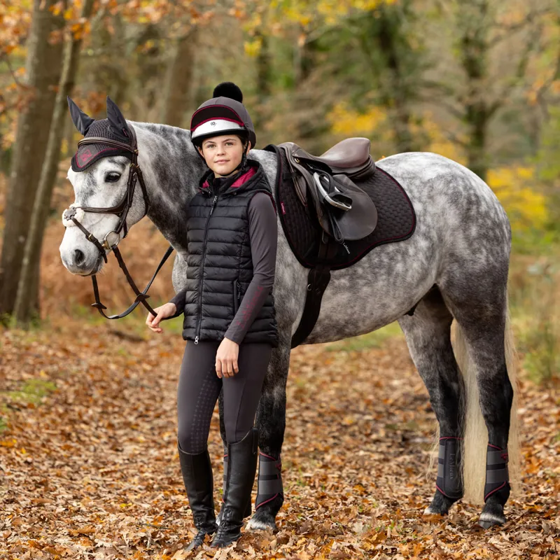 LeMieux Young Rider Milly Junior Puffer Gilet - Black-11