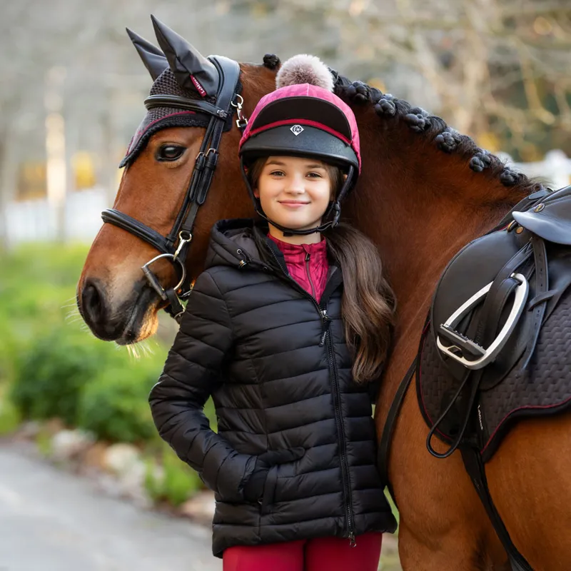LeMieux Young Rider Milly Junior Puffer Jacket - Black-2