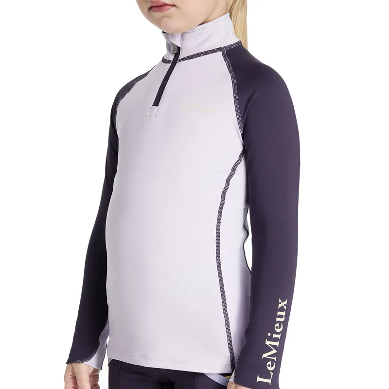 LeMieux Mini Junior Base Layer - Lilac-7