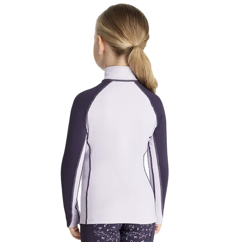 LeMieux Mini Junior Base Layer - Lilac-6