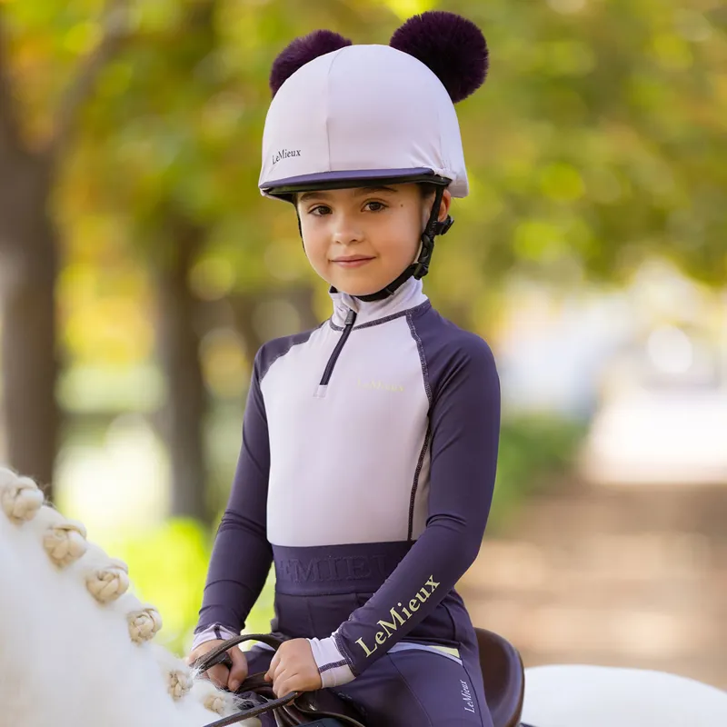 LeMieux Mini Junior Base Layer - Lilac-1