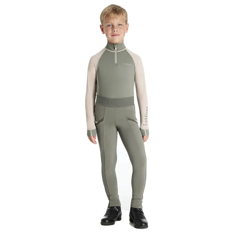 LeMieux Mini Junior Base Layer - Rosemary-10