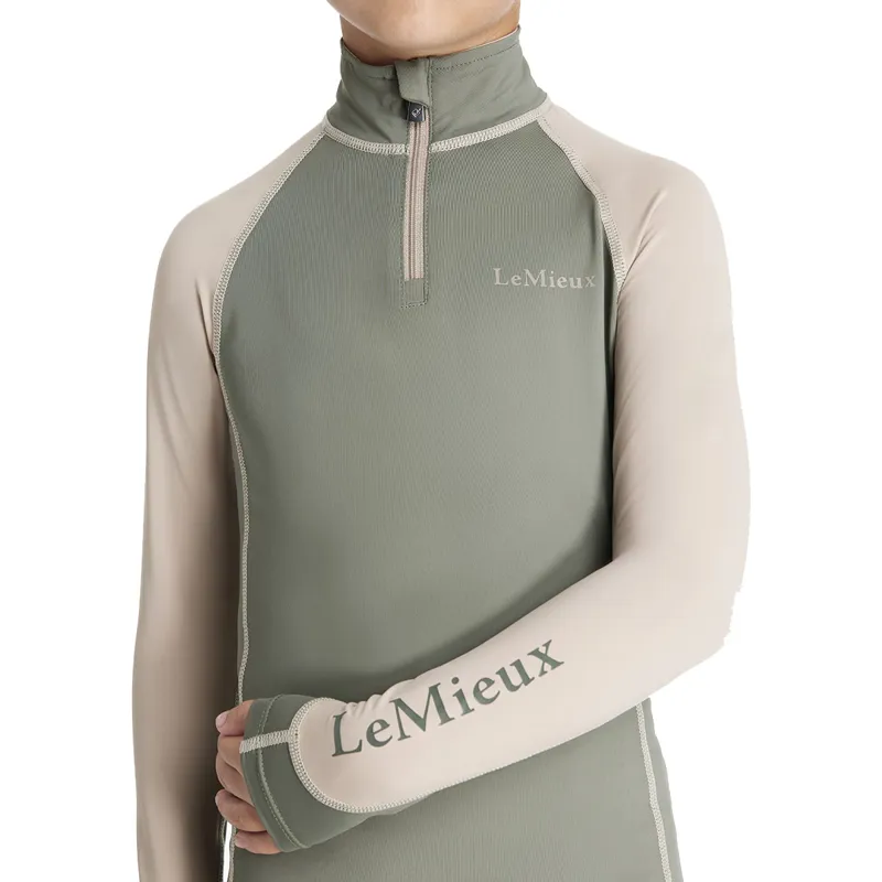 LeMieux Mini Junior Base Layer - Rosemary-9