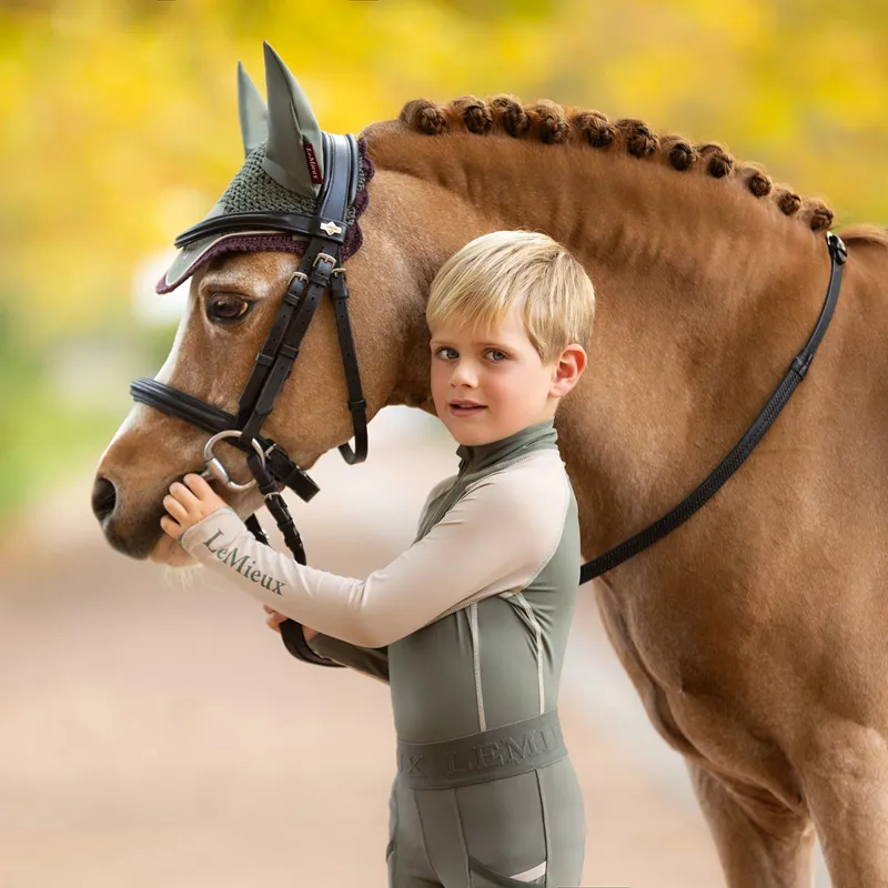 LeMieux Mini Junior Base Layer - Rosemary-6