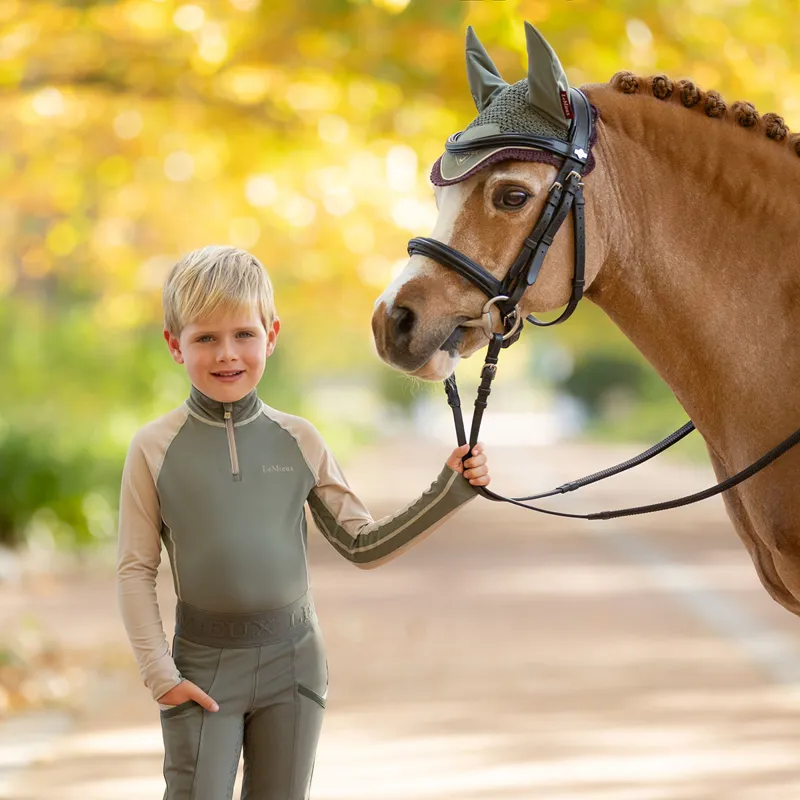 LeMieux Mini Junior Base Layer - Rosemary-4