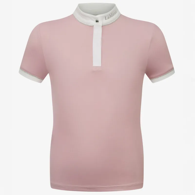 LeMieux Mini Bella Junior Girls Show Shirt - Blossom-4