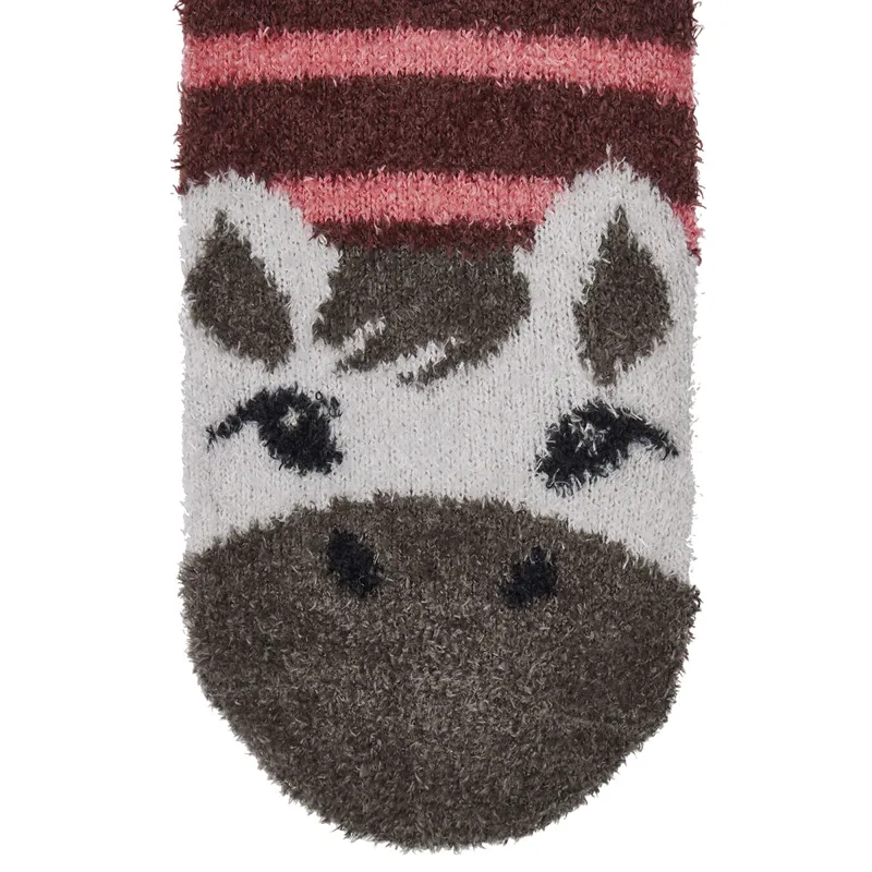 LeMieux Mini Fluffy Character Junior Socks - Andalusian-1