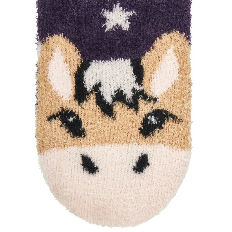 LeMieux Mini Fluffy Character Junior Socks - Fjord-1