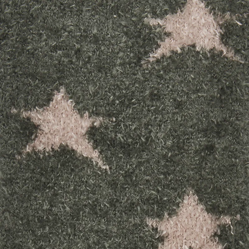 LeMieux Mini Sasha Stripe Fluffies Junior Socks - Almond-2