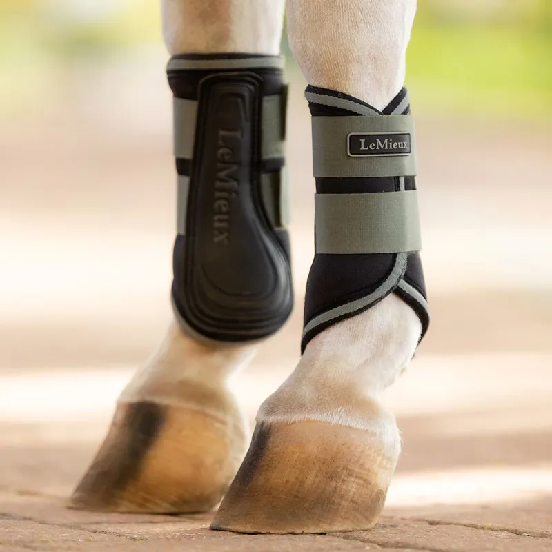 LeMieux Mini Grafter Brushing Boots - Rosemary