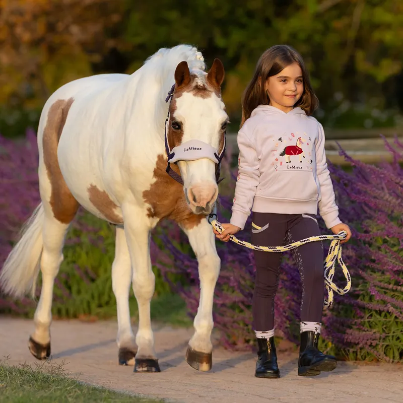 LeMieux Mini Vogue Headcollar and Lead Rope - Juniper-2