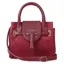 Fairfax and Favor Mini Windsor Handbag - Cherry Suede