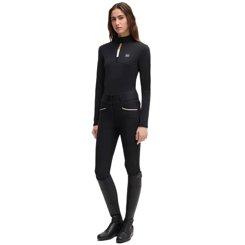 BOSS Equestrian Minou Womens Training Shirt - Black-4