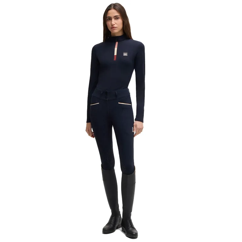 BOSS Equestrian Minou Womens Training Shirt - Sky Captain-4