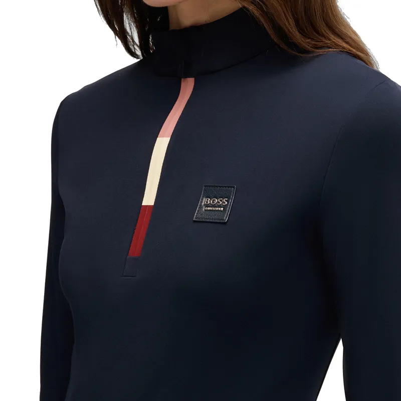 BOSS Equestrian Minou Womens Training Shirt - Sky Captain-3