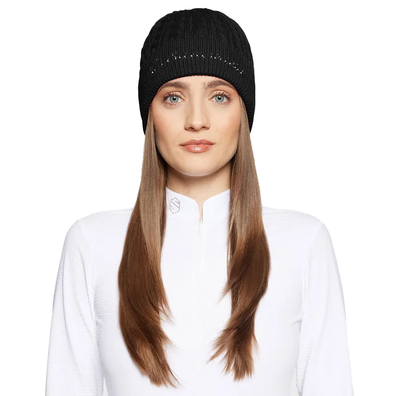 Samshield Mira Crystal Beanie - Black