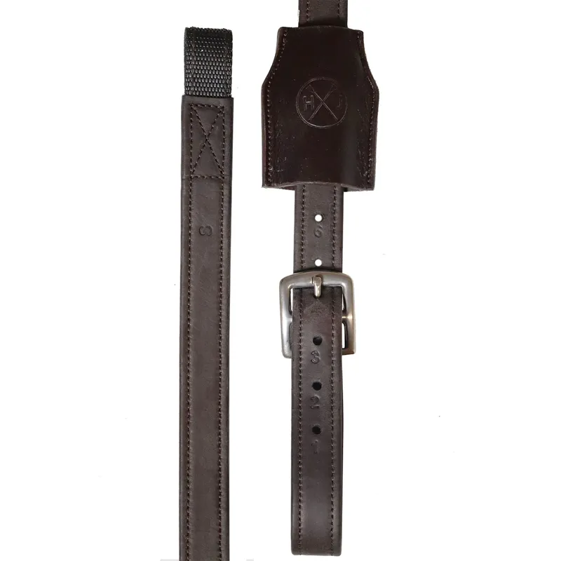 Henry James Mono Dressage Stirrup Leathers - Havana Brown