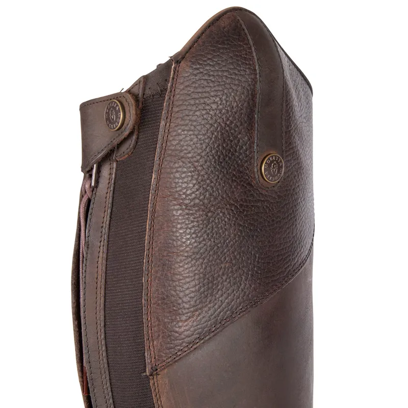 Moretta Ventura Junior Riding Boots - Dark Brown-5